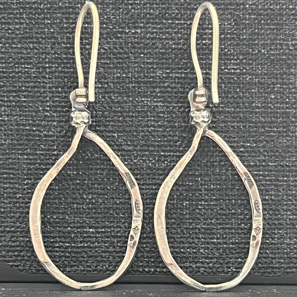 Silpada Lasso Silver Earrings - Picture 2 of 12